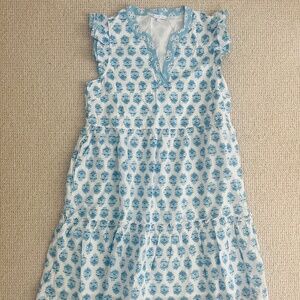 Southern Tide Block Print Dress (S)